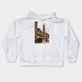 Coates Cres / Walker Street Edinburgh - Scotland Kids Hoodie